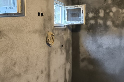 Vakolatjavítási munkálatok